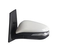 Espejos Retrovisores Conjunto De Espejo Retrovisor Lateral Para Toyota Para Innova 2016-2020 Con Ajuste Eléctrico Intermitentes Automáticos(White 7 Wire Left)