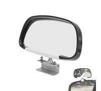 Espejos retrovisores convexos: accesorio para puntos ciegos del automóvil, mejora de la seguridad del vehículo | Espejo de material ABS con ajuste de 360° para una visión clara, asistencia a la conduc