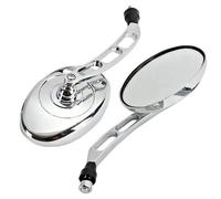 Espejos Retrovisores Cromados para Motocicleta para Kawasaki VN para Vulcan Classic Custom 900 800 1500 1600 1700 2000
