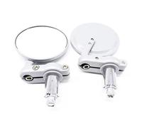 Espejos Retrovisores De 7/8 ", Extremo Barra Mango Redondo, Lado Motocicleta para Aprilia Tuono Mana Dorsoduro Shiver Pegaso SXV Scarabeo Sportcity SR50R