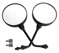 Espejos retrovisores de Extremo de Manillar para Motocicleta BMW F650 F650GS Espejos retrovisores Laterales Traseros Espejo retrovisor Izquierdo y Derecho para Marcha atrás