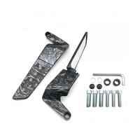 Espejos Retrovisores De Fibra De Carbono Stealth Winglets Para Motocicleta Para Yam&aha MT09 MT 09 MT-09(Style N)