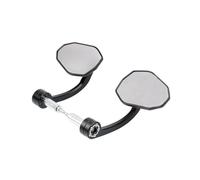 Espejos retrovisores de motocicleta Espejo Retrovisor De 7/8" 22mm Para Manillar Motocicleta Para GSR400 GSR600 GSR750 SV650 SV650X SV1000 SV1000S GSXR250R