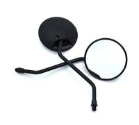 Espejos Retrovisores De Motocicleta, Espejos Redondos De 10mm, Color Negro Para MT-01 MT-03 MT-07 MT-09/SR/FZ-07 FZ-09 MT-10 MT07 MT09(10mm)