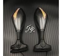 Espejos Retrovisores De Motocicleta Luces Indicadoras Señales Giro para Yamaha YZF R1 1998 1999 2000 2001 2002 2003 2004 2005 2006 2007 2008 2009-2013