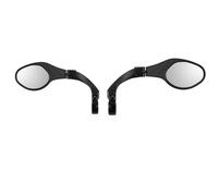 Espejos retrovisores Espejo Bicicleta 360 Grados Montaje En Manillar Bicicleta Carretera Retrovisor Seguridad Ciclismo Espejos Traseros Flexibles Plegado Ciego BC0431