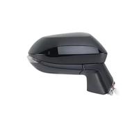 Espejos Retrovisores Espejo Retrovisor De 6 Cables Para Toyota Para Corolla E21 E210 2019-2024 Color Negro Con Intermitentes Laterales Calefactados(1pc right black)