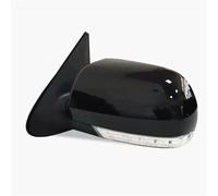 Espejos Retrovisores Espejo Retrovisor De Coche Con Reflector Marcha Atrás 8 Pines Señal Giro Para Hyundai Para Santa Fe IX55 (2008-2012)(Black-Left Side)