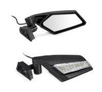 Espejos retrovisores Espejo Retrovisor Izquierdo Y Derecho UTV con Luz De Giro para ca&n-Am Maverick X3 MAX X DS Turbo R Maverick MAX 1000