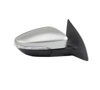 Espejos Retrovisores Espejo Retrovisor Lateral Eléctrico Con Calefacción Y Señal De Giro Plegable 9 O 13 Cables Para VW Para Passat Para CC 2008-2018(Silver 9 wire Right)