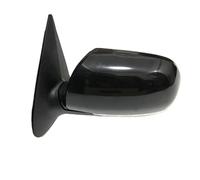 Espejos Retrovisores Espejo Retrovisor Lateral Reflector Marcha Atrás 8 Pines Con Señal Giro Para Hyundai Para Santa Fe 2.4L .7L 2007-2012(Uunpainted Black LH)