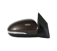 Espejos Retrovisores Espejo Retrovisor Lateral Trasero Para Hyundai Para Tucson 2015-2019 Plegable Eléctricamente Con Calefacción Luces Intermitentes(Brown 5 wire Right)