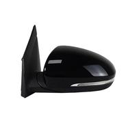 Espejos Retrovisores Espejo Retrovisor Lateral Trasero Para Hyundai Para Tucson 2015-2019 Plegable Eléctricamente Con Calefacción Luces Intermitentes(Black 8 wire Left)