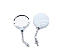 Espejos retrovisores Espejos Retrovisores Para Motocicleta, Espejo Lateral Universal Para Benelli, Para TNT150, Para TRK502, Para Aprilia, Para Pegaso 650, Para SR50(Bianco)