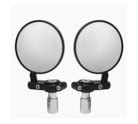 Espejos Retrovisores Juego De 2 Espejos Retrovisores Laterales Universales De Aluminio De 22 Mm para Motocicleta Accesorios para Motor Manillar Negro Espejos Moto