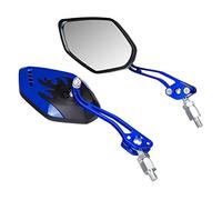 Espejos Retrovisores Laterales 2 Piezas/Juego De Espejos Retrovisores Universales para Motocicleta De 8/10 Mm con Rotación De 360 Grados, Espejos Retrovisores Laterales para Motocicleta