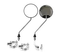 Espejos Retrovisores Laterales 7/8" Abrazaderas 22 Mm Motocicletas Karts, Cuatrimotos Scooters Para 50 90 DVX Para Thundercat Para Arctic Para Cat H1