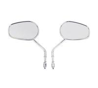 Espejos Retrovisores Laterales 8mm Motocicletas Para Road King,para Street Glide, Para Fat Boy, Para Sportster, Para Iron 883 Para Softail 1984-2024(Chrome)