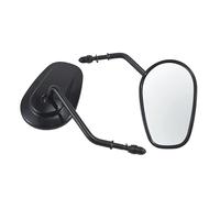 Espejos Retrovisores Laterales 8mm Motocicletas Para Road King,para Street Glide, Para Fat Boy, Para Sportster, Para Iron 883 Para Softail 1984-2024(Black)