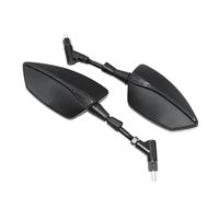 Espejos Retrovisores Laterales Ajustables Motocicletas Para CB125R, CB150R, CB190R, CB250R, CB300R, CB400, CB500X Y CB500R.(Black)
