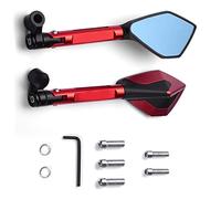 Espejos Retrovisores Laterales Azulados De Aluminio CNC para Motocicleta, para para Kawasaki Z400 Z900 Z1000 Z800 Z750 Z300 Z650