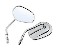 Espejos Retrovisores Laterales De 8 Mm Para Motocicleta Para H&arley Softail, Dyna, Sportster XL 883, 1200, Touring, Road King, Street Glide, CVO, FXDB Y FXDF.(B)