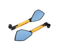 Espejos Retrovisores Laterales De Aluminio Motocicletas Para PCX125, PCX150 Y PCX160(Oro)