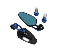 Espejos Retrovisores Laterales De Aluminio Para Manillar Motocicleta Para BN300 BN600 TNT300 TNT600 BN302 TNT250(Blue B)