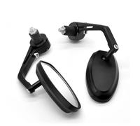 Espejos Retrovisores Laterales De Aluminio Para Motocicleta, Manillar Retrovisor Para XT1200Z SUPER, Para TENERE WR250F YZF R1 FZ600(Negro)