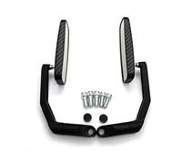 Espejos Retrovisores Laterales De Motocicleta De Aleación De Aluminio De 8mm Y 10mm Para MT-01 MT-03 MT-07 MT-09/SR/FZ-07 FZ-09 MT-10(Imitation carbon)