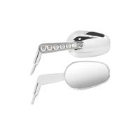 Espejos Retrovisores Laterales Espejo Retrovisor Universal para Motocicleta con Luces LED Intermitentes Y Luces De Marcha para para Touring para Sportster XL