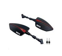 Espejos Retrovisores Laterales Espejos Retrovisores De Motocicleta De 10 Mm para YBR125 YBR 125 2010-2015 2016 2017 2018 2019 con Rosca De Tornillo, Retrovisores Traseros Izquierdo Y Derecho