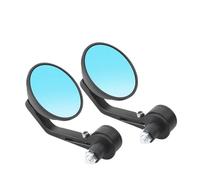Espejos Retrovisores Laterales Espejos Retrovisores Universales De 7/8" con Extremo De Barra Redondo para Motocicletas, Scooters Y Motos