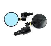 Espejos Retrovisores Laterales Giratorios para Motocicleta para Yamaha XSR 900 2016-2021 700 2018-2022. Espejo Redondo para Manillar Espejo Reflector(Oro)