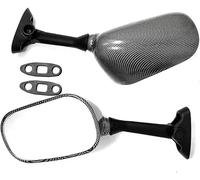 Espejos Retrovisores Laterales para Motocicleta Modificados para Suzuki GSXR1000 GSXR 600 GSX-R750 SV1000S SV650S Espejos Laterales(Carbon Fibre)