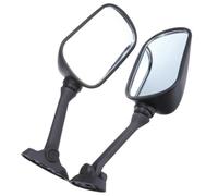Espejos Retrovisores Laterales para Motocicleta Modificados para Suzuki GSXR1000 GSXR 600 GSX-R750 SV1000S SV650S Espejos Laterales(Negro)
