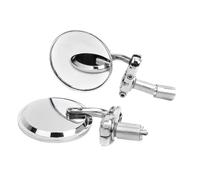 Espejos retrovisores laterales redondos aluminio para manillar motocicleta compatibles con las series para Z1000 ER-6F 6N para Versys VN