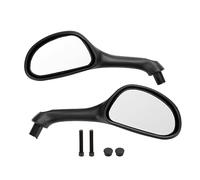 Espejos retrovisores M8 1.25mm para Gilera Runner 50/125/180/200 FX/FXR | Pure Jet/SP/VX/VXR, Pulse Adrena-line 125, para Piaggio NRG Power/TPH, negro, CM068001/CM068002/CM073001/CM073002
