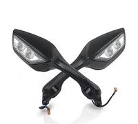 Espejos Retrovisores Moto Espejo Retrovisor De Doble Luz Modificado para Motocicleta para Yamaha para R15 para V3 2017 2018 2019 2020 Espejo Retrovisor