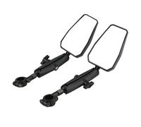 Espejos Retrovisores Moto Espejo Retrovisor Plegable Universal para Motocicleta, Ajustable, para Manillar Todoterreno, 1 Par Espejos Moto Laterales