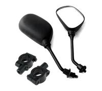 Espejos Retrovisores Moto Espejo Retrovisor Universal Ajustable Para Manillar De Motocicleta Compatible Con Scooter ATV 7/8" Y 22 Mm