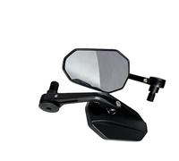 Espejos Retrovisores Moto Espejos Laterales De Manillar Motocicleta, Espejo Lateral Negro para Retrovisor para Yamaha MT/FZ/TMA Retrovisor(C)