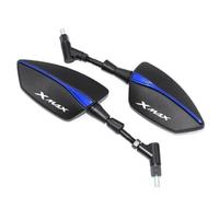 Espejos Retrovisores Moto Espejos Retrovisores Laterales Motocicleta Para Y&AMAHA X-MAX 125 250 300 400(Blue)