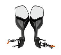 Espejos Retrovisores Moto Espejos Retrovisores para Motocicletas con Luz LED De Señal De Giro para CBR1000RR CBR 1000 RR 2008 2009 2010 2011 2012 Espejos Laterales Ajustables