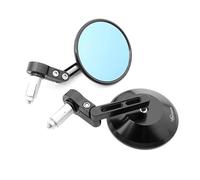Espejos Retrovisores Moto Para Cafe Para Racer Moto Espejos Retrovisores Laterales Moto Scooters Espejo Retrovisor 7 8 "Espejos Traseros Con Extremo Barra Redonda Espejos Manillar Moto