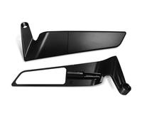 Espejos Retrovisores Moto Para Cfmoto Para Nk800 Para NK150 Para NK250 Para NK400 Espejos Motocicleta Stealth Sports Winglets Mirror Espejos Manillar Moto(BLACK)