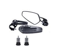 Espejos Retrovisores Moto Para Kawasaki Z125 Pro Z650 Z750 Z800 Z900 Z1000 ER6N ER6 Espejo De Motocicleta 7/8 "22mm Extremo Del Manillar Espejo Retrovisor Lateral Espejos Retrovisores(Color:Black clea