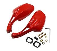 Espejos Retrovisores Moto Para Kymco De 50 Cc A 150 Con Rosca 8 Mm Para Manillar Motocicleta O Scooter Spejos Retrovisores Modificados(rojo)