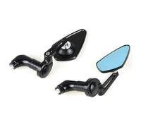 Espejos Retrovisores Moto para Pcx 125 150 160 para FO&RZA 250 300 Motocicleta Retrovisores Espejos 8/10 Mm Universales Accesorios Retrovisor(Negro)