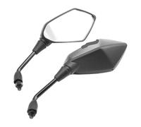 Espejos Retrovisores Moto para Yamaha MT125 MT25 MT03 MT07 MT-09 para Tracer MT-10 para XSR700 900 FZ1 FZ8 FZ6 para FAZER XJ6 TDM900 Retrovisores Laterales Motocicletas Retrovisor(Negro)